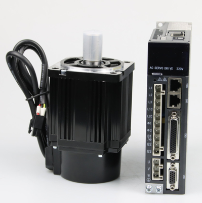 0.75KW 2.39N.M محرك سيرفو يعمل بالتيار المتردد 80ST-M02430 مع دقة تشفير 2500PPR