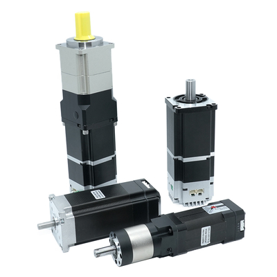 Jkongmotor Pulse RS485 Canopen EtherCat محرك خدمة متكامل بدون فرش 3000 Rpm DC بدون فرش مع الفرامل المعدية