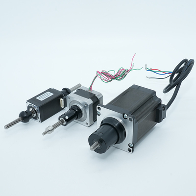 Jkongmotor NEMA 8/11/14/17/23/24/34 T5/T8/T10 محرك خطي خطي مع محرك خطي