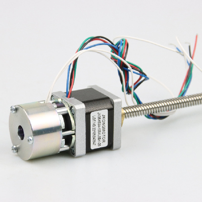 Jkongmotor المحرك المهني التجاري الطويل الحياة NEMA 8 11 17 23 24 34 محرك خطي صغير بخط خطي مع المسمار الرئيسي أفضل سعر
