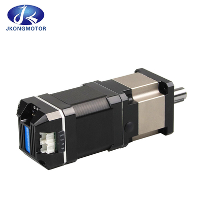Jkongmotor RS485 Canopen Stepper Electric Engine NEMA 17 23 محرك سيرفو متكامل مع علبة التروس أو الفرامل للمنسوجات