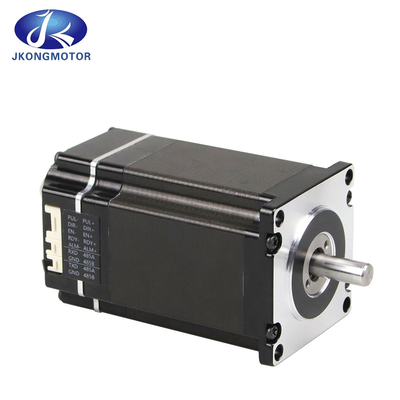 Jkongmotor RS485 Canopen Stepper Electric Engine NEMA 17 23 محرك سيرفو متكامل مع علبة التروس أو الفرامل للمنسوجات