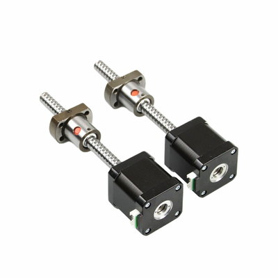 Jkongmotor 12V 24V NEMA 8 11 17 23 24 34 42 52 ميني ميكرو كرة المسمار خطي معدل التروس مغلقة حلقة خطوة محرك مع الفرامل