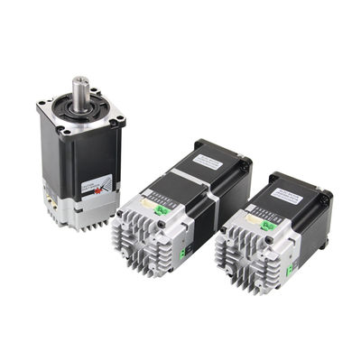 Jkongmotor محرك خدمة ثابت متكامل 24 36 فولت 0.45nm 3000rpm 57X57mm 140W محركات خدمة ثابتة مع RS485 Canopen للمنسوجات