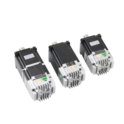 Jkongmotor محرك خدمة ثابت متكامل 24 36 فولت 0.45nm 3000rpm 57X57mm 140W محركات خدمة ثابتة مع RS485 Canopen للمنسوجات