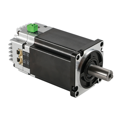 Jkongmotor 0.64N.m 200W RS485 Canopen Ethercat محرك خدمة متكامل مع سائق بدون فرش محرك خدمة DC مع علبة التروس