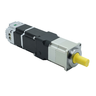 Jkongmotor 48VDC 1.27nm 400W RS485 Canopen DC محرك خدمة متكامل مع سائق جنبا إلى جنب مع الفرامل أو علبة التروس