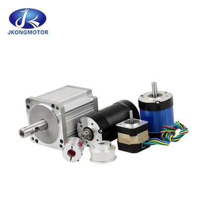 Jkongmotor 28mm-130mm/ قوة 10W-2000W/ CE RoHS / قابلة للتخصيص / BLDC محركات DC بدون فرشاة خيار مع جهاز تحكم علبة التروس