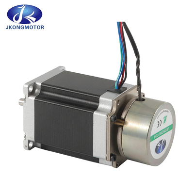 Jkongmotor 57bygh المحرك الكهربائي للخطوات الحركية الحاسوبية الحاسوبية الهجينة مع صندوق التروس الكوكبي / الفرامل / مكيف