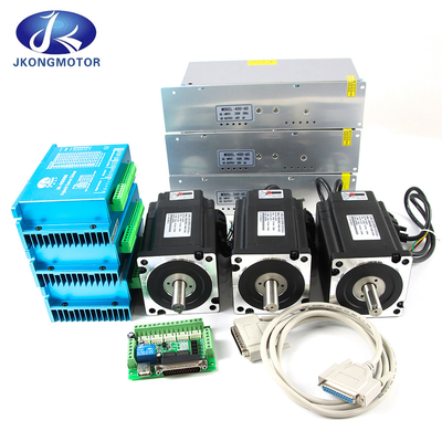 Jkongmotor Nema 11 17 23 24 34 مجموعة هجينة مغلقة مغلقة متكاملة محرك خطوة مغلقة مغلقة مع ترميز / الفرامل / علبة التروس