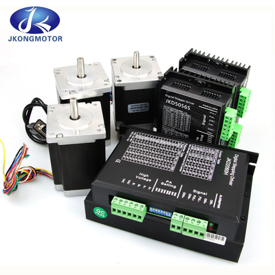 Jkongmotor Nema 11 17 23 24 34 مجموعة هجينة مغلقة مغلقة متكاملة محرك خطوة مغلقة مغلقة مع ترميز / الفرامل / علبة التروس