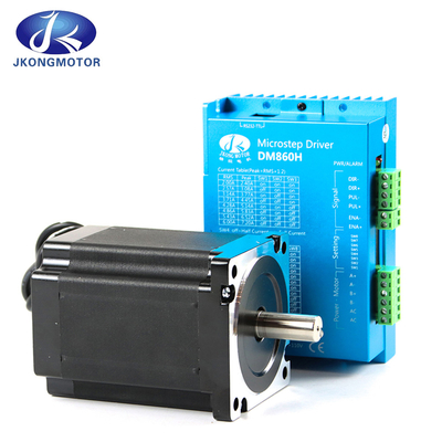 Jkongmotor عزم دوران عالي 12Nm Nema34 مغلقة حلقة خطية محرك خطي لجهاز الجنس مع مكيف وسائق