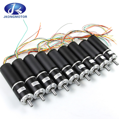 Jkongmotor المصنع المهني محرك Dc بدون فرشاة قابلة للتخصيص المواصفات / الحجم 28mm-130mm / الطاقة 10w-2000w