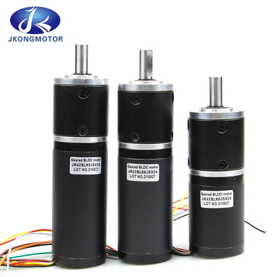 Jkongmotor 3 المرحلة 50W 100W 200W 300W 400W 12V 24V 36V Dc محرك بدون فرشاة محرك بدون فرشاة Bldc محرك مع مكيف