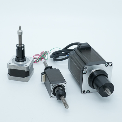 Jkongmotor OEM ODM Nema 8 11 14 17 23 24 34 12v 24v محرك خطي خطي كهربائي 4 6 محرك محرك سيرفو