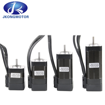 Jkongmotor JK42BLS01-X011 4000rpm 24v ضوضاء منخفضة بدون فرشاة Dc Bldc محرك مع مكشف لمهد الأطفال التلقائي