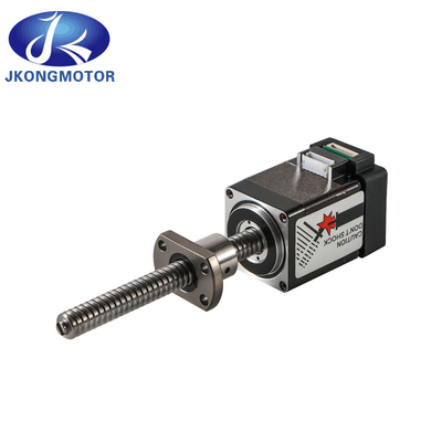 Jkongmotor محرك خطي بخطوة Nema 11 17 23 34 محرك كهربائي خطي مع عجلة كرة دائمة محرك خطي صغير