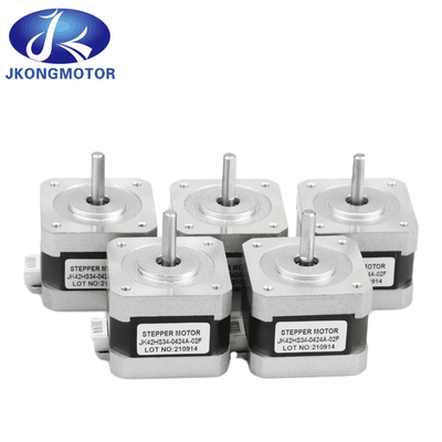 1.8 الدرجة 2 المرحلة NEMA17 42Mm محرك خطوة / Sm42ht33-1334 JK42HS34-0424A