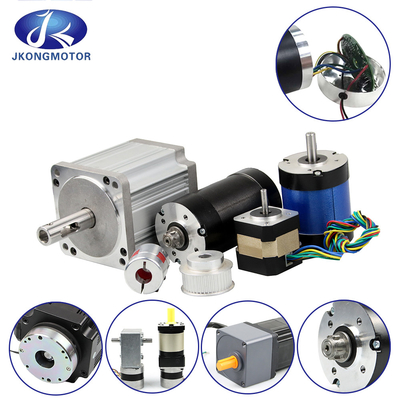Jkongmotor 12v 24v 36v 48v 72v 110v 310v مخصص OEM ODM Bldc Motor Nema 17 23 34 مصنعي محرك DC بدون فرشاة