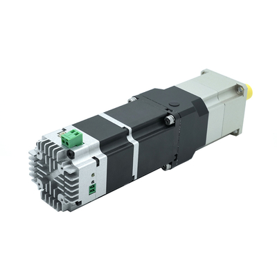 48 فولت 750w 1hp محرك سيرفو dc سائق متكامل للسيطرة الذكية الآلية الآلية مع محرك التروس الكوكبية 70:1