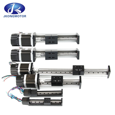 Jkongmotor المصنع الصيني Nema8 11 14 16 17 23 24 34 محرك خطي خطي مع خرطوم رصاص للطابعة 3D محرك خطي خطي