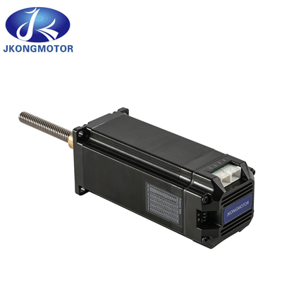 Jkongmotor OEM ODM سعر جيد Nema 8 11 14 16 17 23 24 34 غير مقيد غير مقيد السرعة المنخفضة الكهربائية جانب محرك خطي محرك خطي