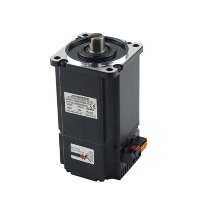 محرك سيرفو DC مدمج مخصص من Jkongmotor RS485 CANopen OEM ODM Nema 17 23 24 34 بدون فرشاة Bldc مع برامج تشغيل مدمجة