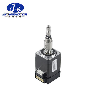 Jkongmotor JKISC28 RS485 CANopen متكامل حلقة مغلقة خطية محرك خطي مع مدفع مدمج لمشغل الجرعات الطبية