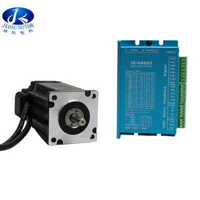 2 مرحلة 4Nm Nema 24 CNC Easy Servo Stepper Motor مع 1000 خط تشفير