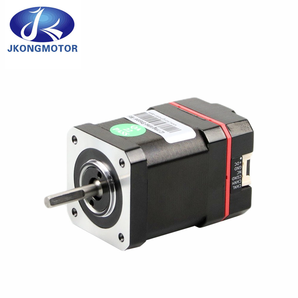 RS485 CANopen 0.48N.M / 0.72N.M Nema 17 محرك متدرج مغلق الحلقة المغلقة