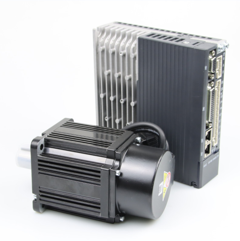 MIGE AC Servo Motor 80mm Flange 3A التصنيف الحالي ≥60dB الضوضاء