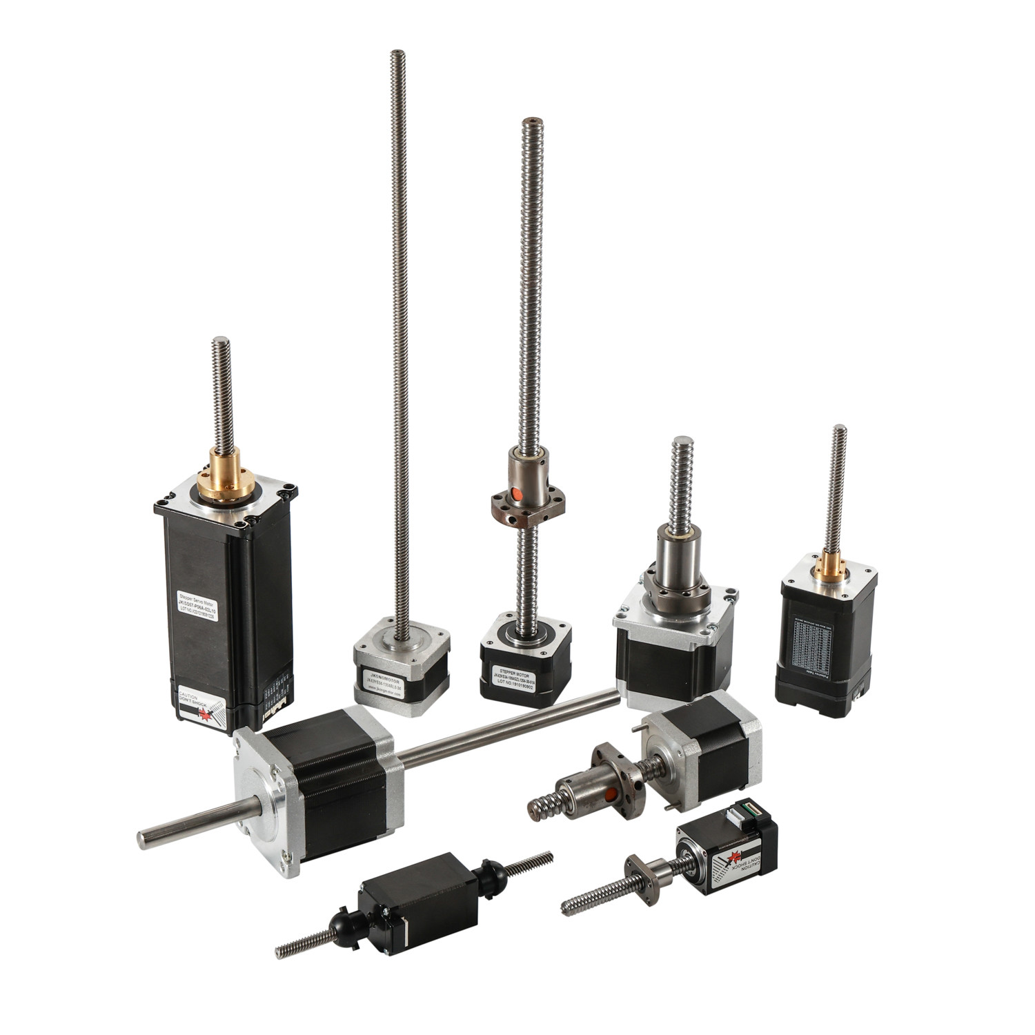 Jkongmotor NEMA 8/11/14/17/23/24/34 T5/T8/T10 محرك خطي خطي مع محرك خطي