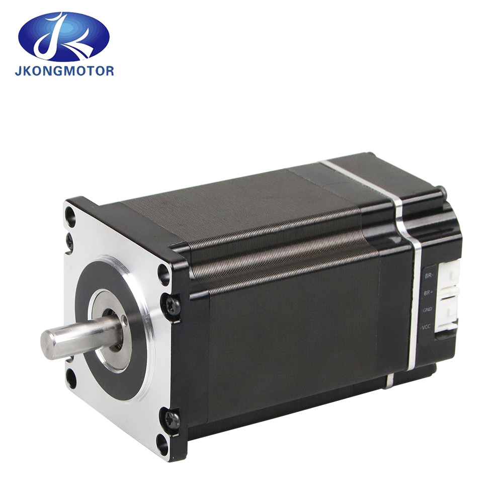 Jkongmotor 42mm 57mm 86mm محرك خطوة متكامل نوع النبض الحلقة المفتوحة / الحلقة المغلقة محرك خطوة مع السائق