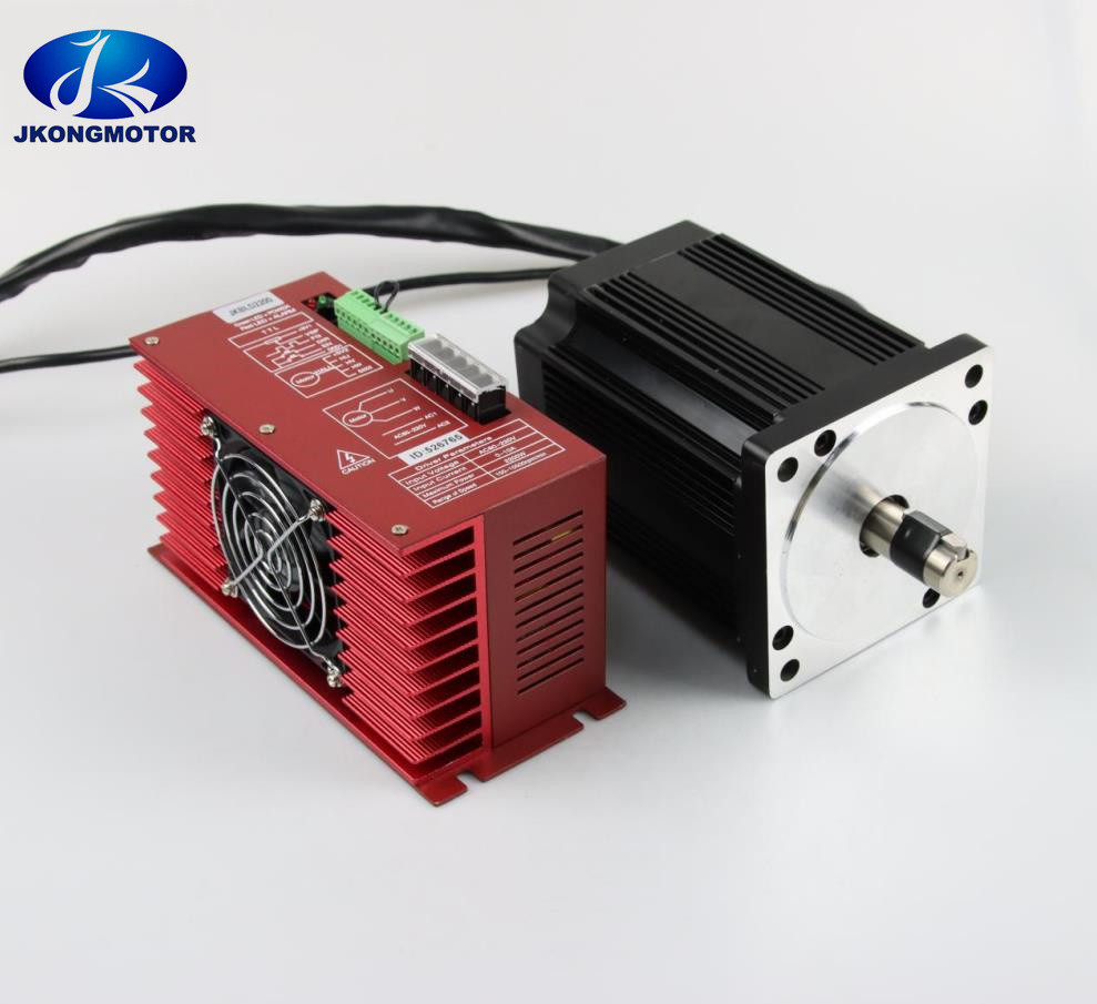 10KW 48V 130mm فرش العاصمة المحرك لصناعة الأتمتة